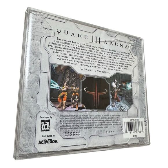 Quake III Arena (1999) PC Video Game - with key code PreOwned - Picture 2 of 6